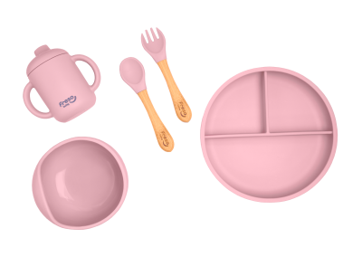 ALCH5027-Kit-Alimentacao-Bebe-em-Silicone-5-pecas-Rosa